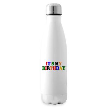 It's my birthday - Bouteille isotherme - blanc - Droite