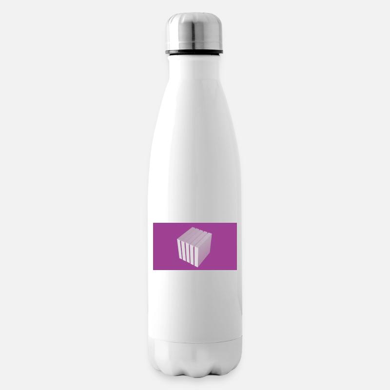 Cube - Bouteille isotherme - blanc