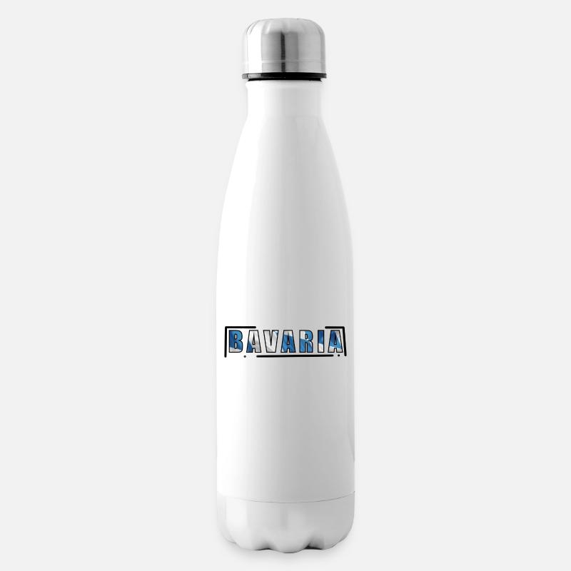 Bayern _ 02 - Isolierflasche - Weiß