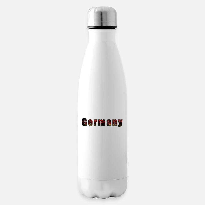 Deutschland _ 02 - Isolierflasche - Weiß