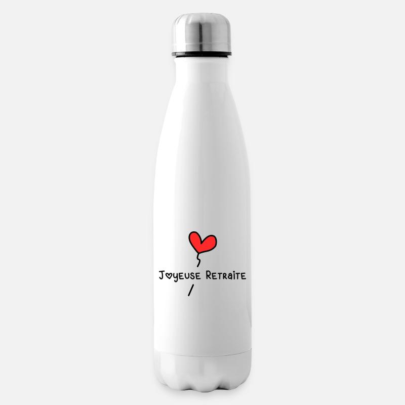 RETRAITE - Bouteille isotherme - blanc