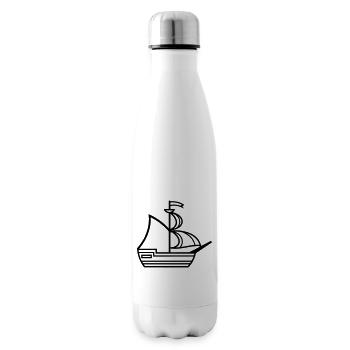 Pirate ship - Insulated Water Bottle - white - Right