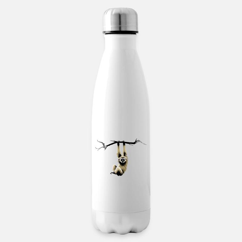 Gibbon - Isolierflasche - Weiß
