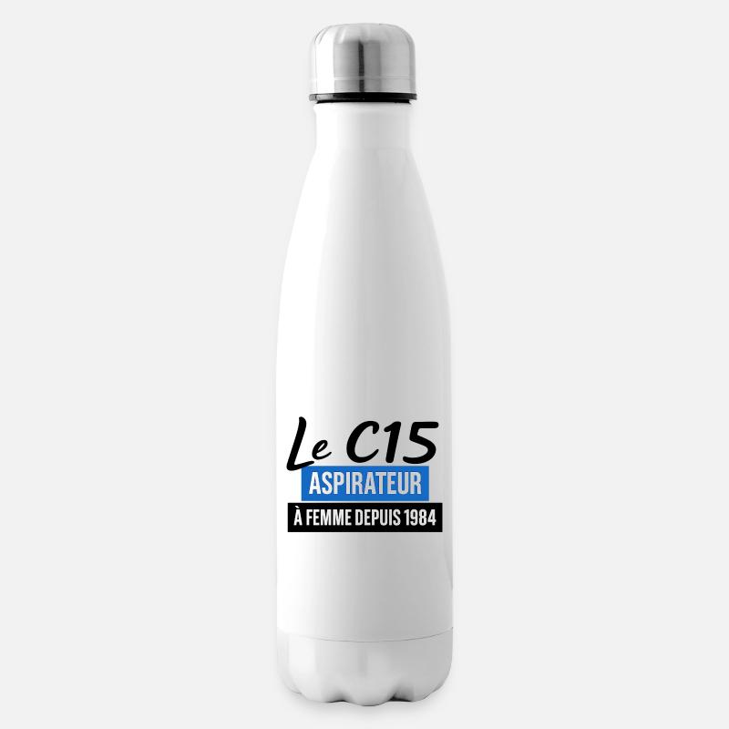 C15 - Bouteille isotherme - blanc