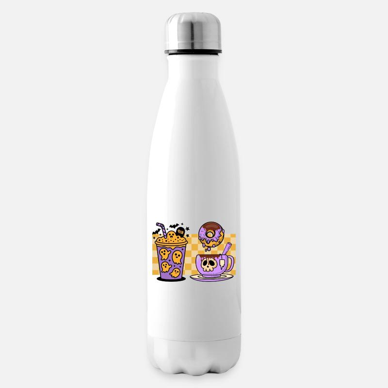 COFFEE_TIME - Bouteille isotherme - blanc