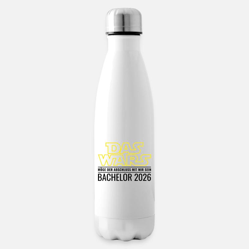 Bachelor 2026 Das wars Möge Abschluss mit mir sein - Isolierflasche - Weiß