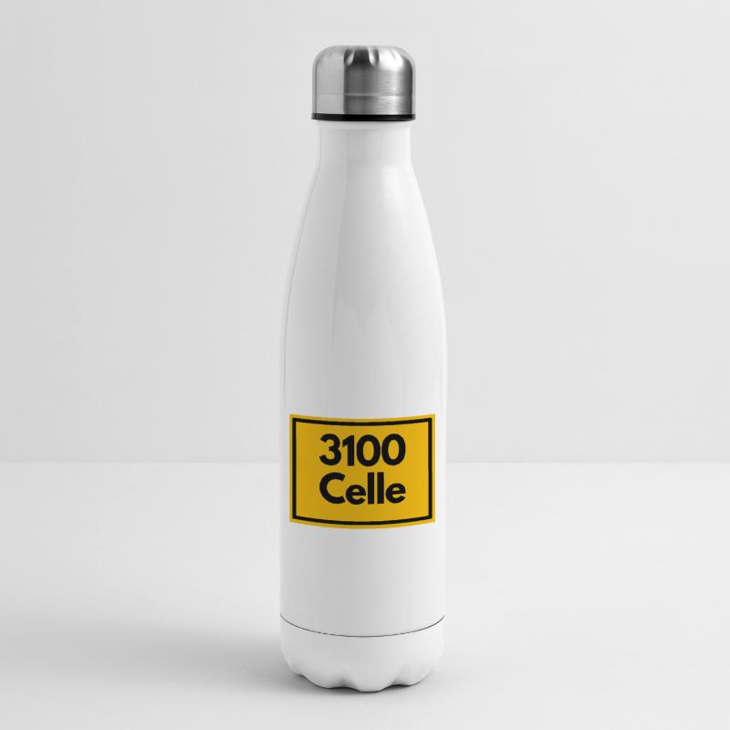 OLD POSTCODE POSTCODE RETRO 3100 CELLE Insulated Water Bottle