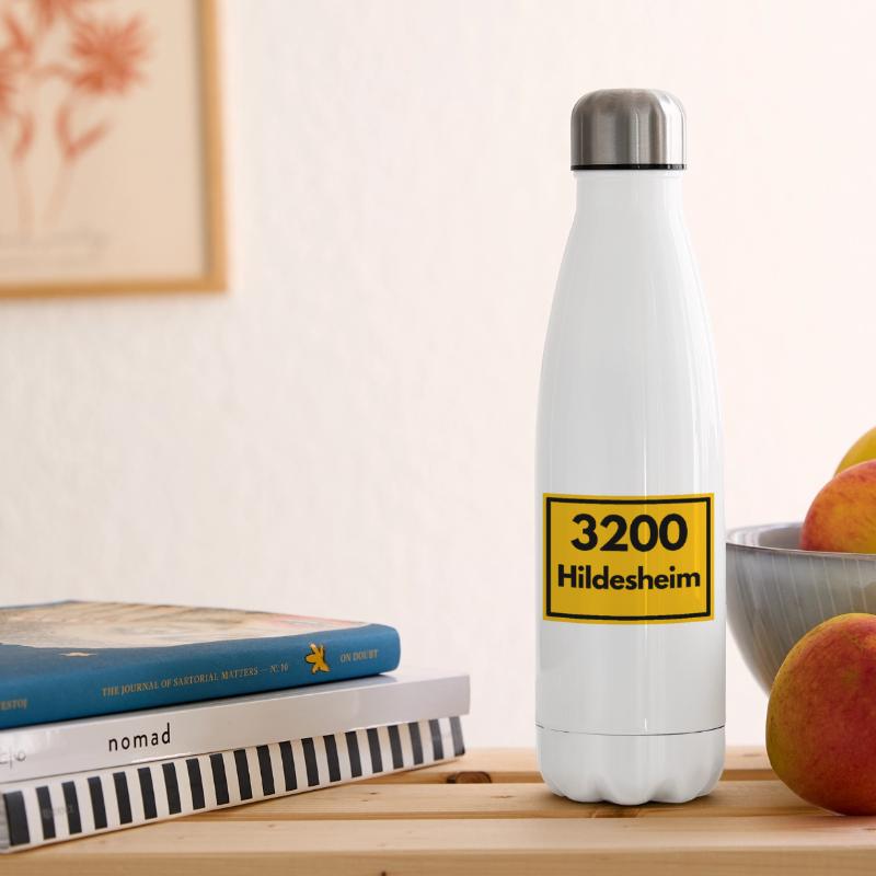 OLD POSTCODE POSTCODE RETRO 3200 HILDESHEIM DOM Insulated Water Bottle