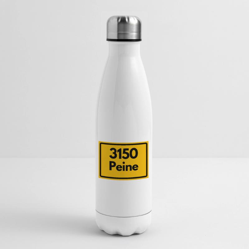 OLD POSTCODE ZIP CODE RETRO 3150 PEINE EULENSTADT Insulated Water Bottle