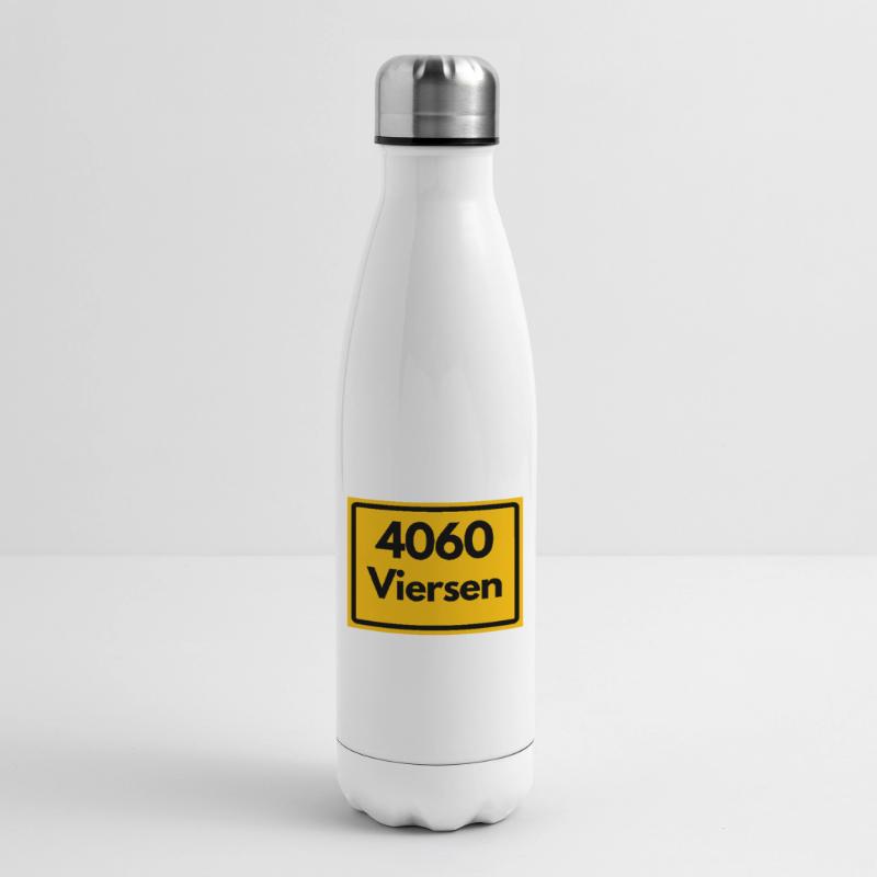 OLD POSTCODE POSTCODE RETRO 4060 VIERSEN Insulated Water Bottle