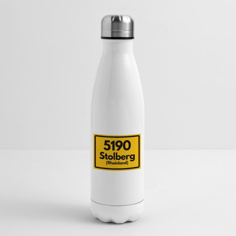 OLD POSTCODE ZIP CODE 5190 STOLBERG (RHINELAND) Insulated Water Bottle