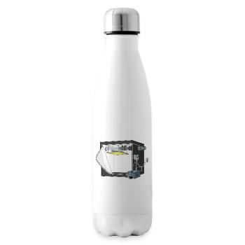 Tente de culture au cannabis, boîte à culture de cannabis, tente de culture - Bouteille isotherme - blanc - Droite