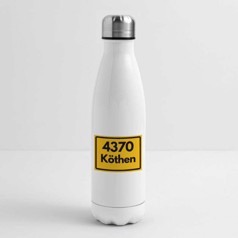 OLD POSTCODE ZIP CODE 4370 KÖTHEN HEIMATSTOLZ Insulated Water Bottle