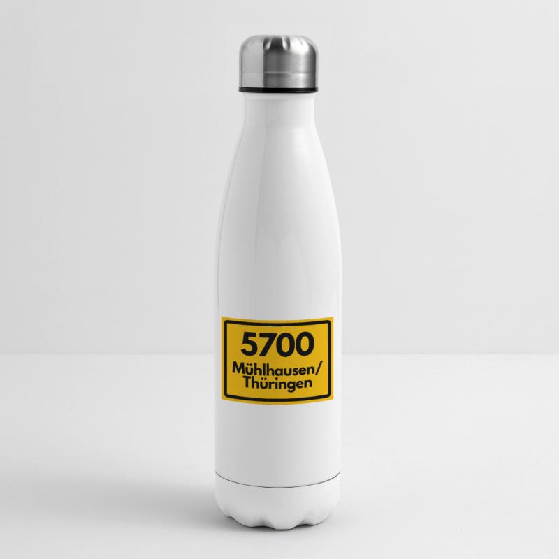 OLD POSTCODE 5700 MÜHLHAUSEN THURINGIA Insulated Water Bottle