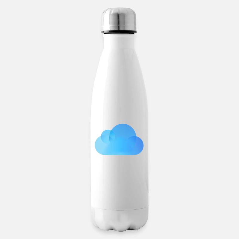 es ist keine Wolke, es ist nur ein anderer Computer - Isolierflasche - Weiß