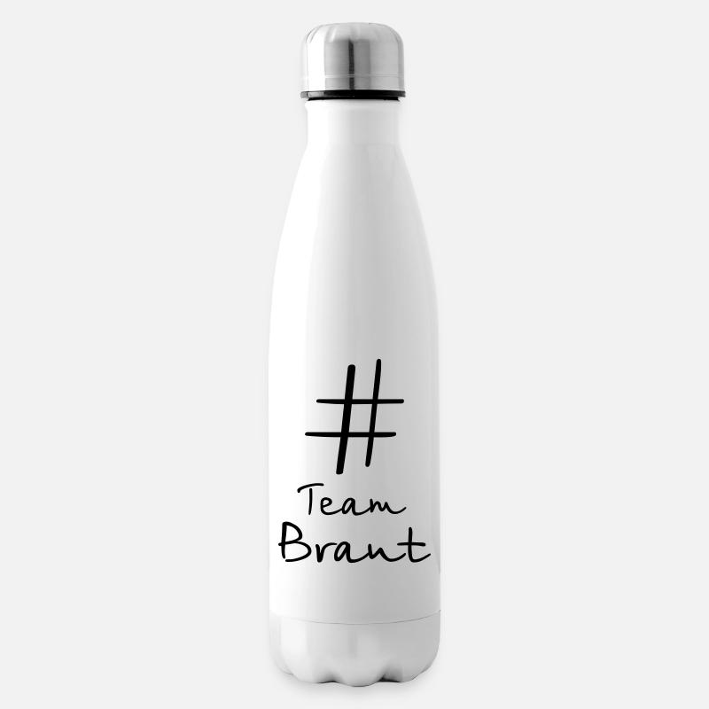 #Team Braut Junggesellenabschied Freundin Crew - Isolierflasche - Weiß