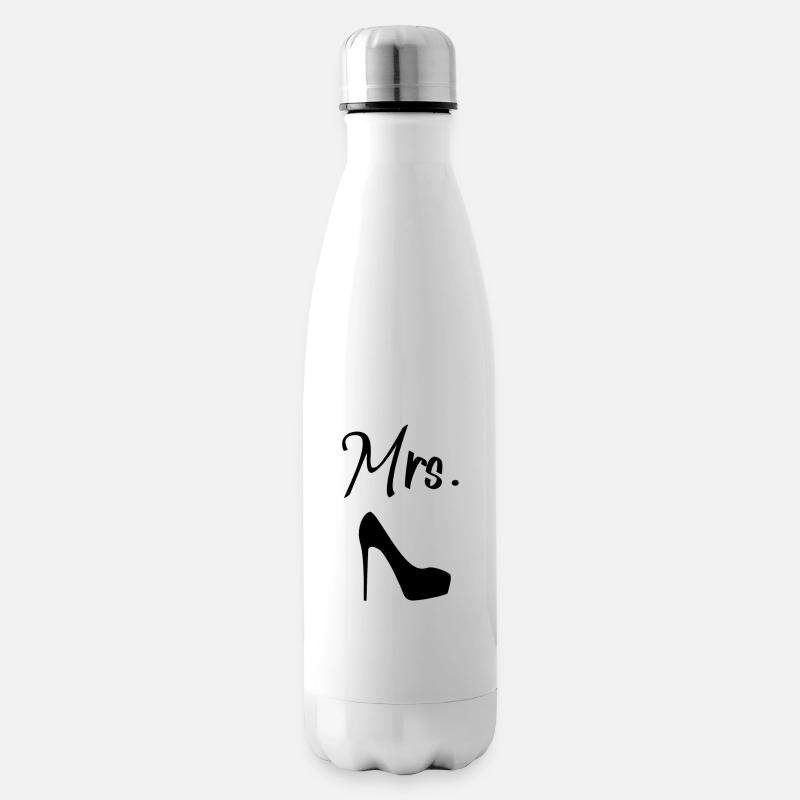 Mme Wedding - Bouteille isotherme - blanc