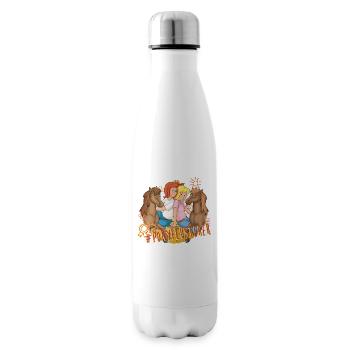 Bibi und Tina 'Ponyflüsterer mit Max und Moritz' - Isolierflasche - Weiß - Rechts