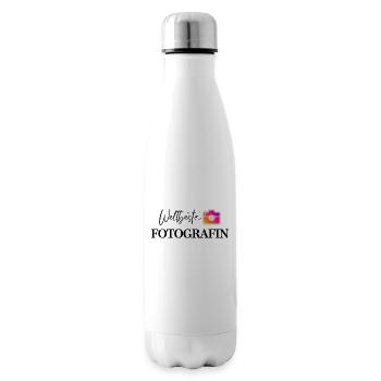 Fotografin - Isolierflasche - Weiß - Rechts