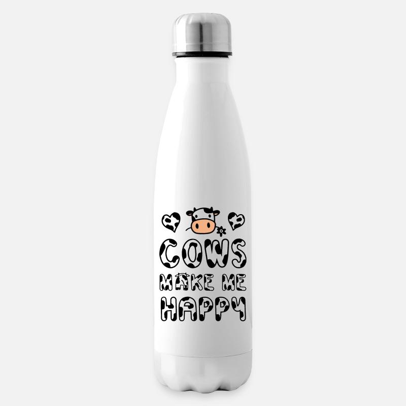Vache Vaches - Bouteille isotherme - blanc