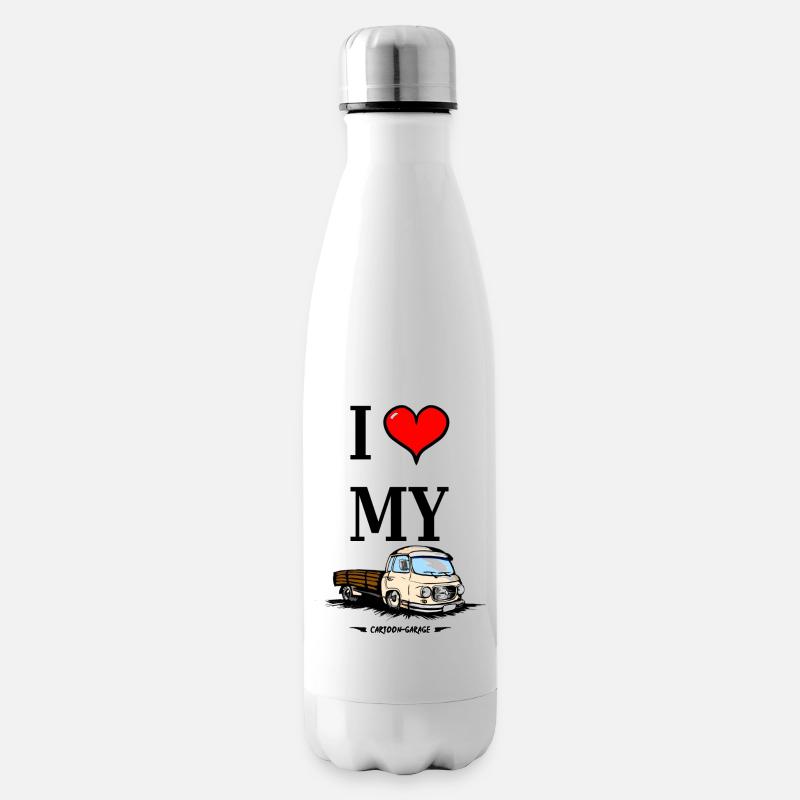 I LOVE MY B1000 - Isolierflasche - Weiß