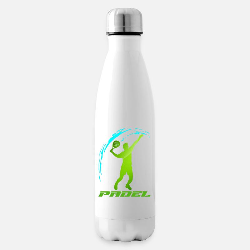 Padel | - Isolierflasche - Weiß