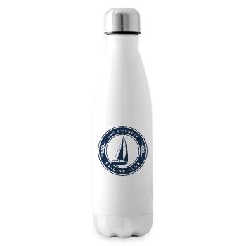 Segelboot See von Sannecy - Isolierflasche - Weiß - Rechts