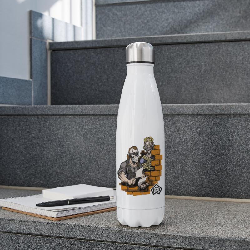 Bricklayer, master mason, craftsman, construction technician Insulated Water Bottle