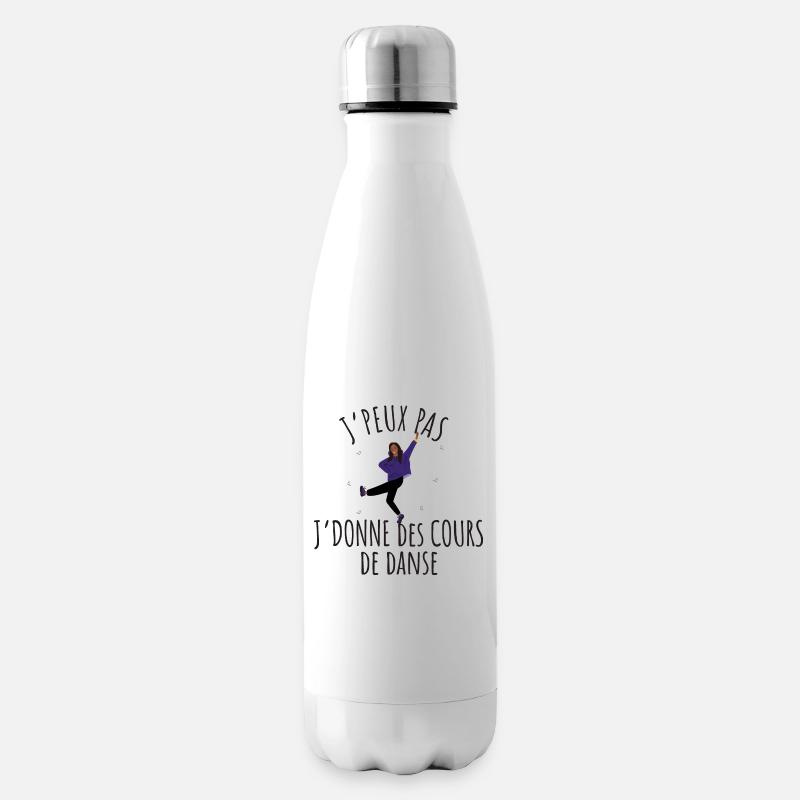 JPP PROF DANSE - Bouteille isotherme - blanc