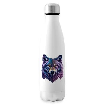 Wolf Splash - Isolierflasche - Weiß - Rechts