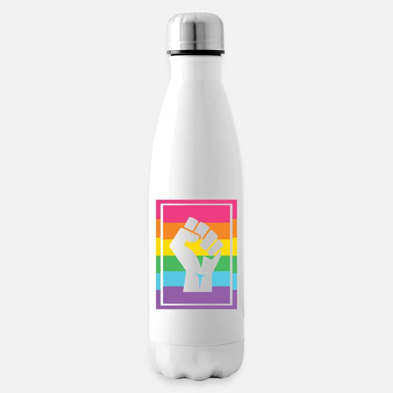 LGBT Pride Month - Pride Lives Matter - Isolierflasche - Weiß