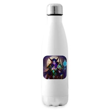 Proud Fantasy Elf Warrior - Insulated Water Bottle - white - Right