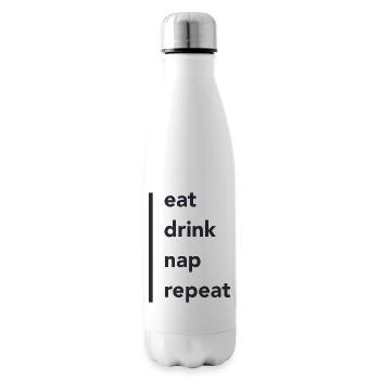 eat drink nap - Isolierflasche - Weiß - Rechts