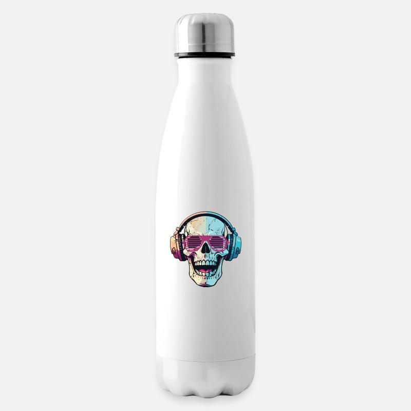 SKULL BEATS - Bouteille isotherme - blanc