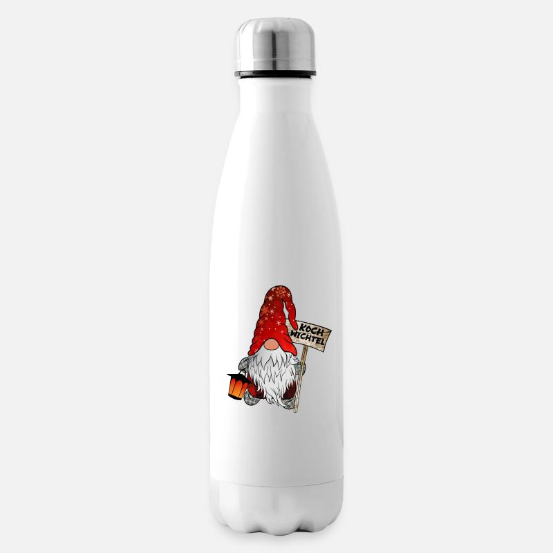 Koch Wichtel Weihnachtsgnom - Isolierflasche - Weiß