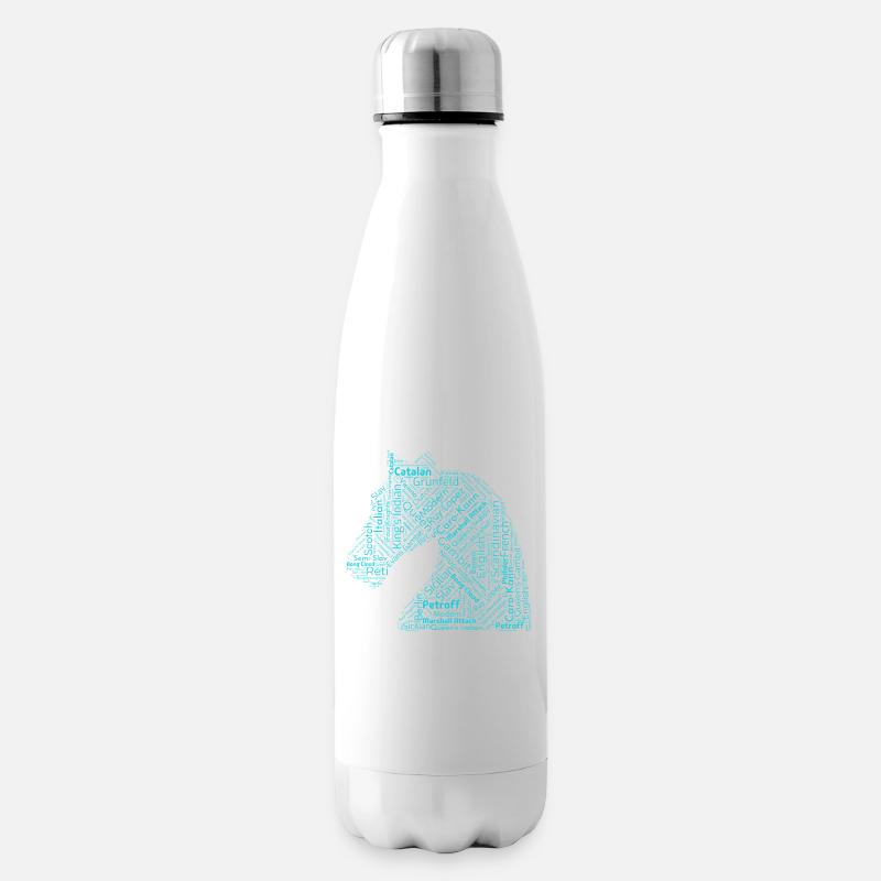 Schach-Eröffnungen - Isolierflasche - Weiß