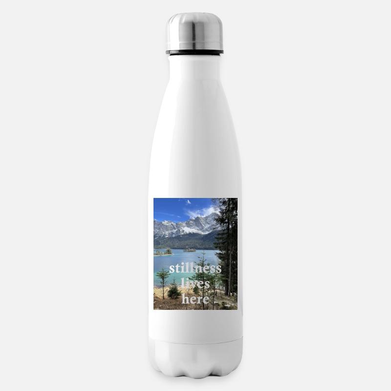 Lacs - Bouteille isotherme - blanc