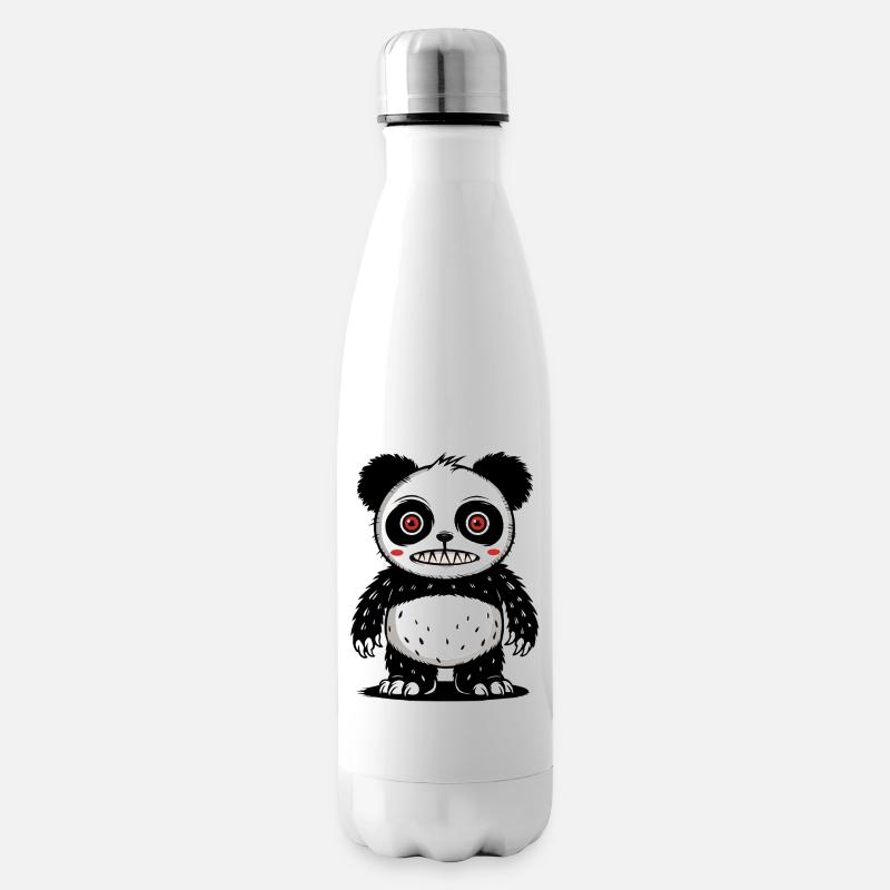 Panda Bear - Insulated Water Bottle - white