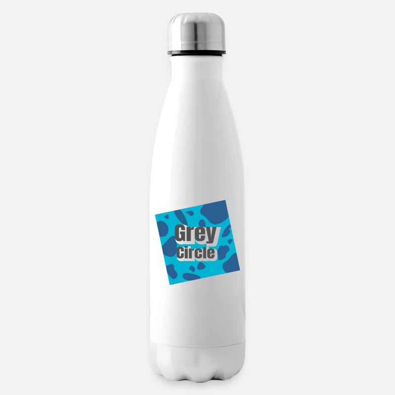 Rébellion de Blue Blotchy - Bouteille isotherme - blanc