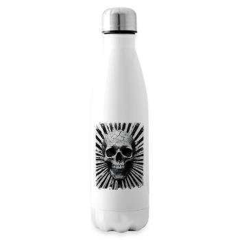 Die letzte Offenbarung T-Shirt in distressed-Ausgabe - Isolierflasche - Weiß - Rechts