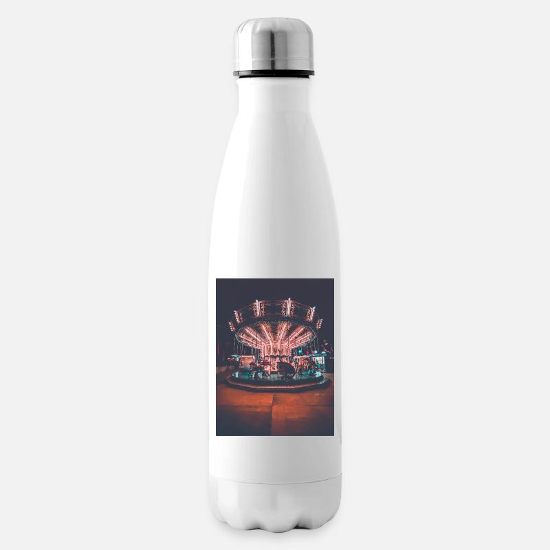Altes AKH - Isolierflasche - Weiß