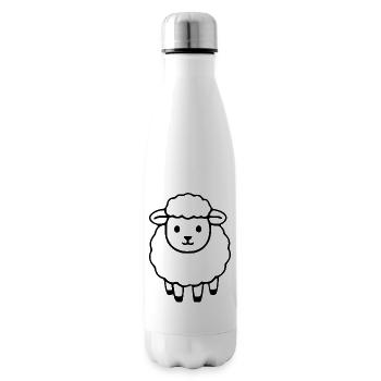 Sheep Sheep Lamb - Insulated Water Bottle - white - Right