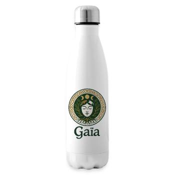 Gaïa - Mère Nature - Arbre de Vie - Bouteille isotherme - blanc - Droite