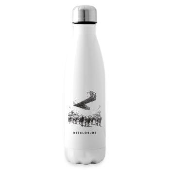Dreieck Ufo - Isolierflasche - Weiß - Rechts