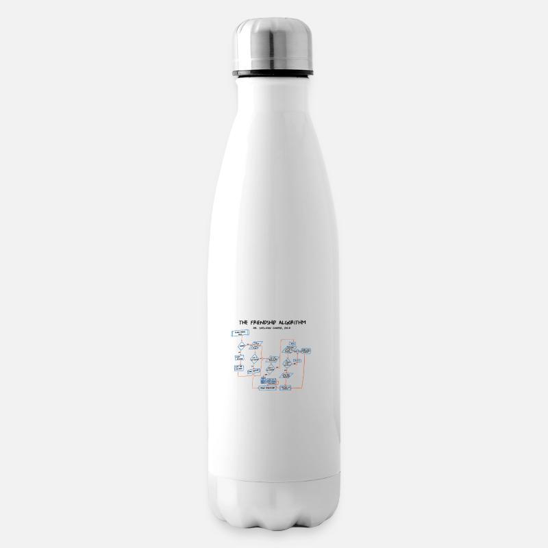 friendship algorithmus - Isolierflasche - Weiß