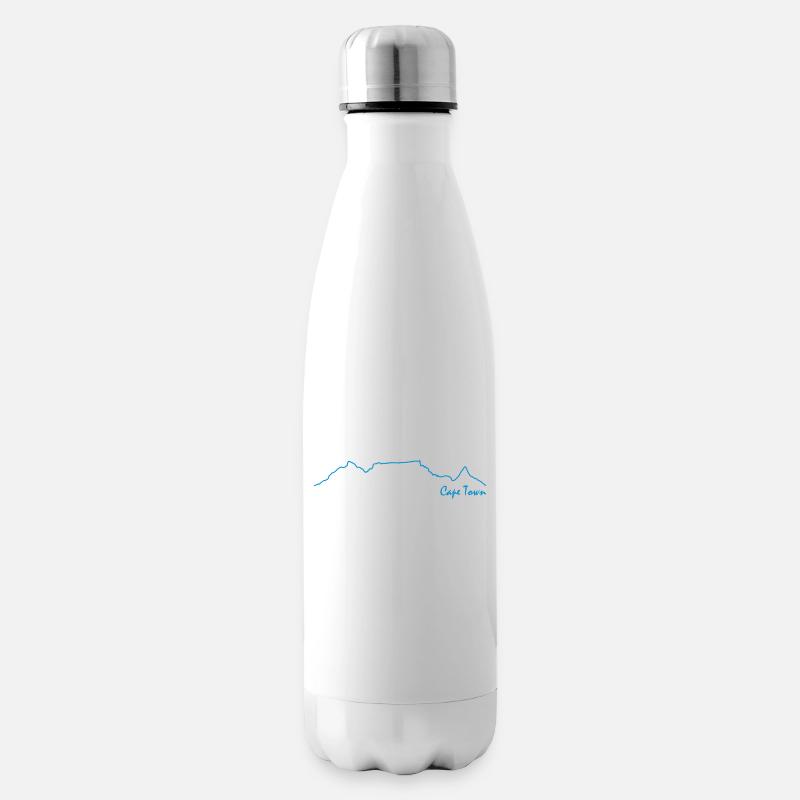 TableMountain-Cape Town - Isolierflasche - Weiß
