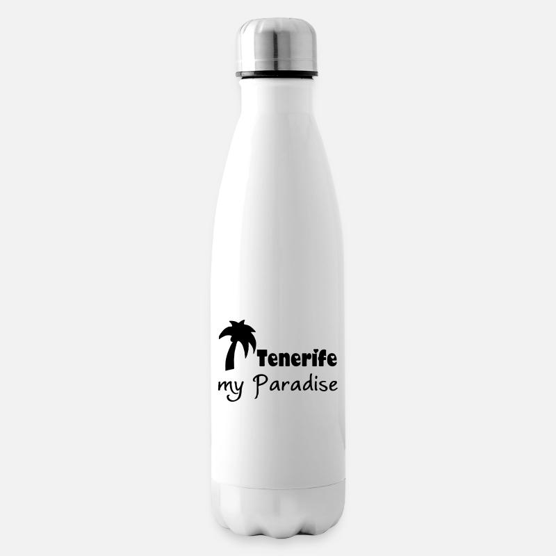 Tenerife Paradise Teneriffa Urlaub Geschenk - Isolierflasche - Weiß