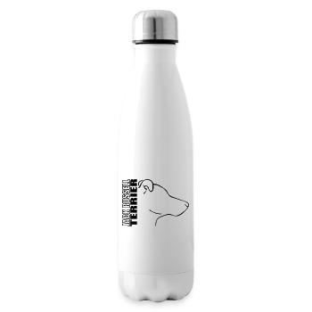 JACK RUSSELL TERRIER PROFIL - Isolierflasche - Weiß - Rechts