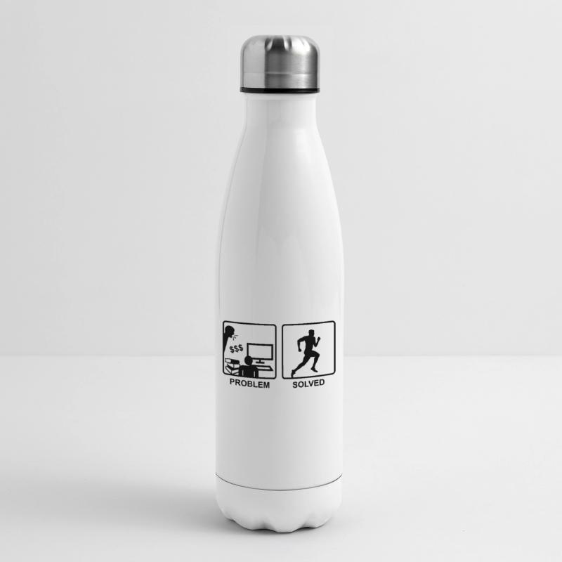 Running solves problems - Man Bouteille isotherme