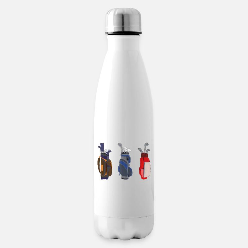 Tolle Golftaschen - Isolierflasche - Weiß